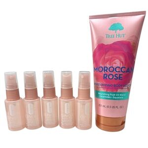 Hydration Skincare Bundle | Clinique Moisture Surge Spray (5) + Tree Hut Lotion